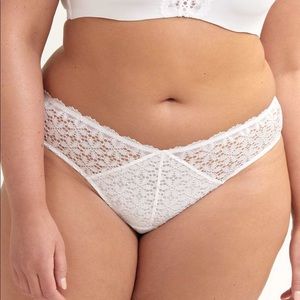 Thong Panties NWT Mesh & Lace 1X